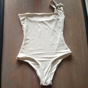 Designer Laura Urbinati One Shoulder‎ Swimsuit/Bodysuit